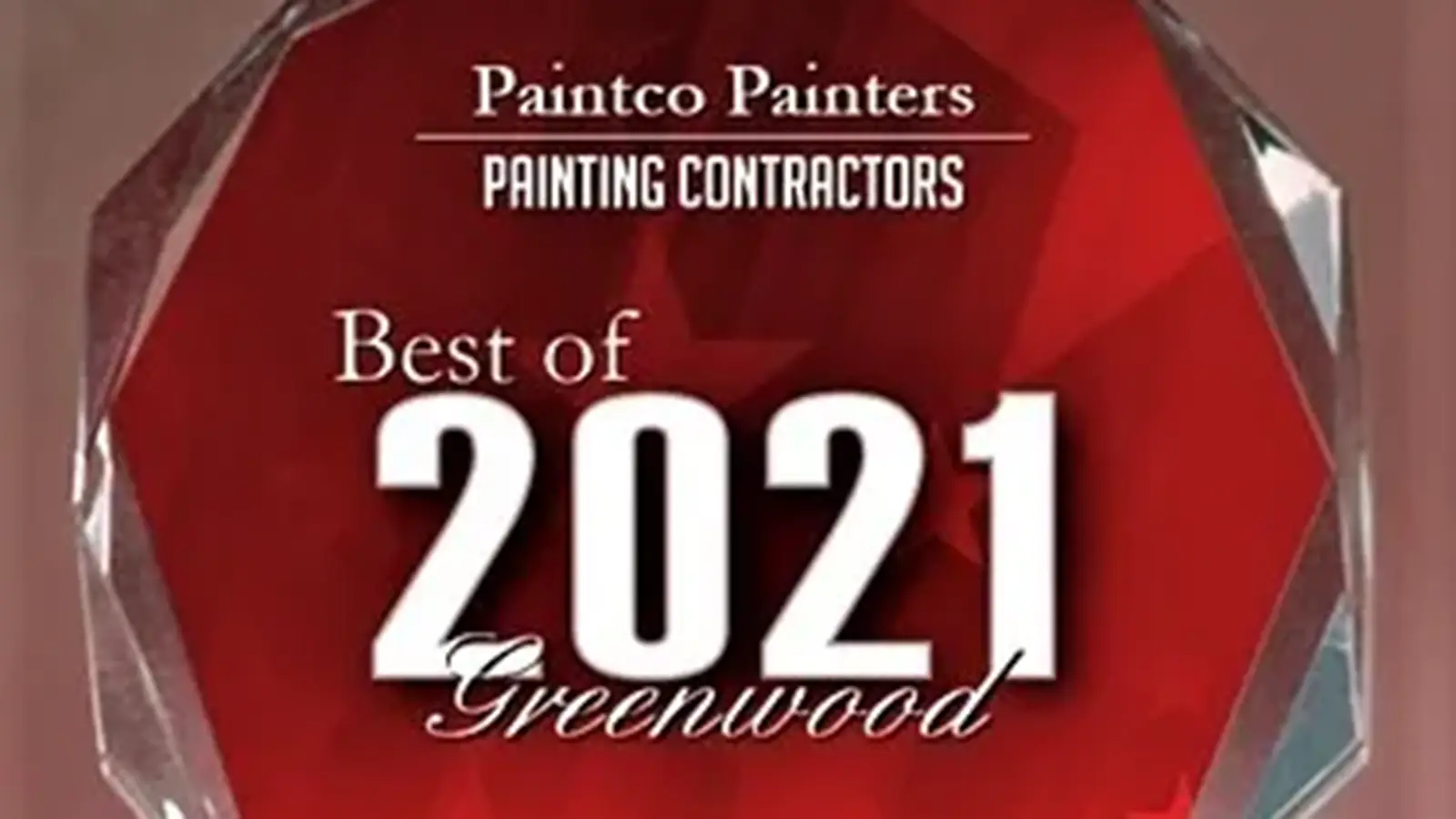 2021 Best of Greenwood Award Recipient – Paintco Painters