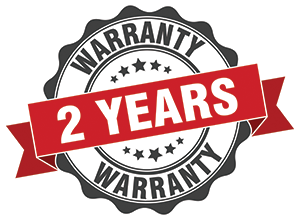 2 Year Warranty