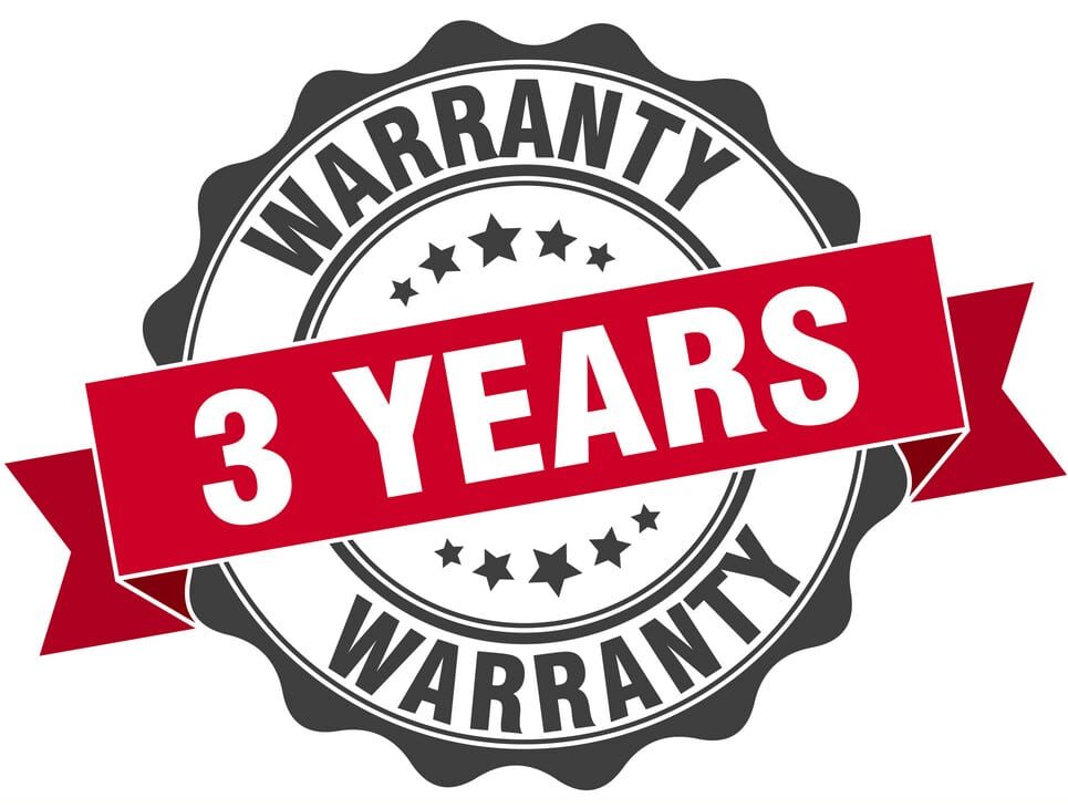 2 Year Warranty